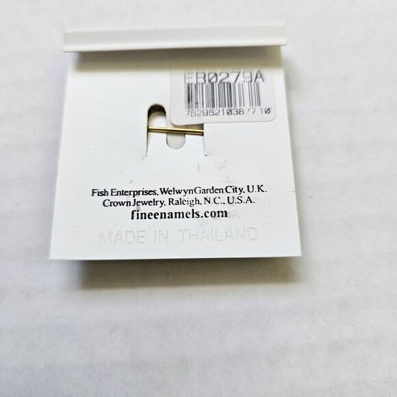 Scottie Terrier Dog Brooch Pin Fine Enamels Glossy Black Fish Enterprises - Picture 2 of 11